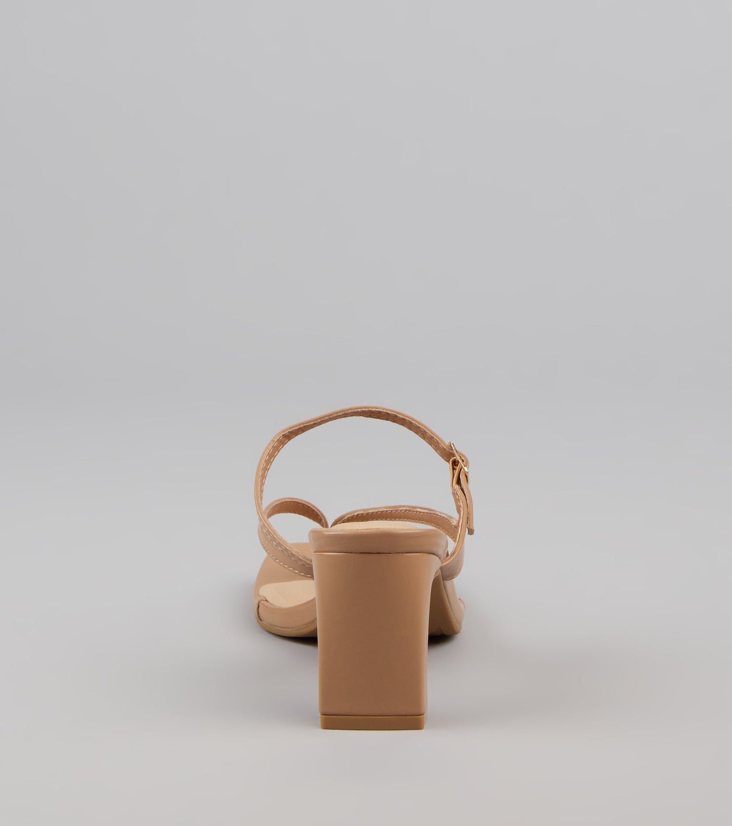 Strap In Thong Buckle Mules