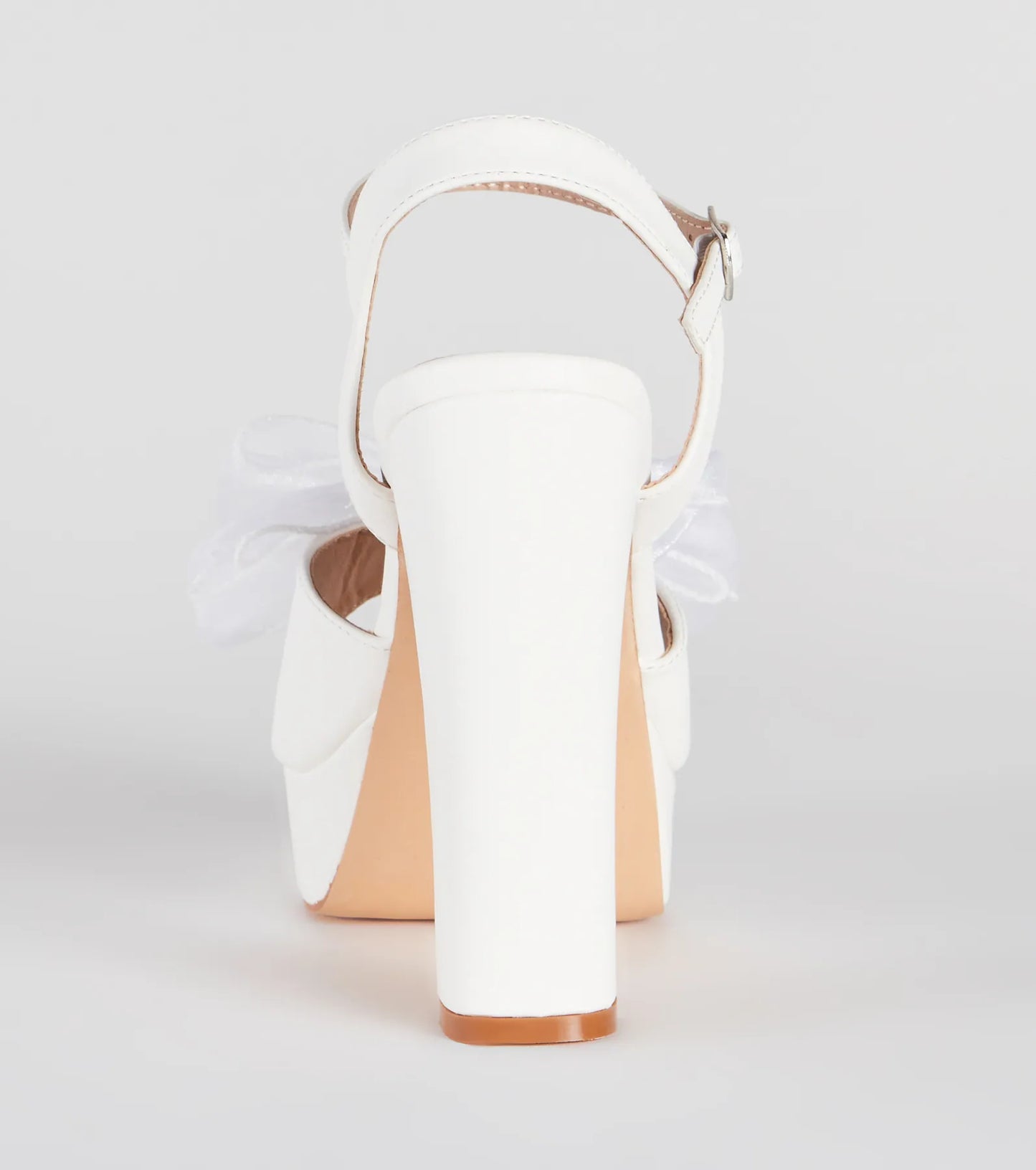 Gorgeous Statement Bow Platform Heels