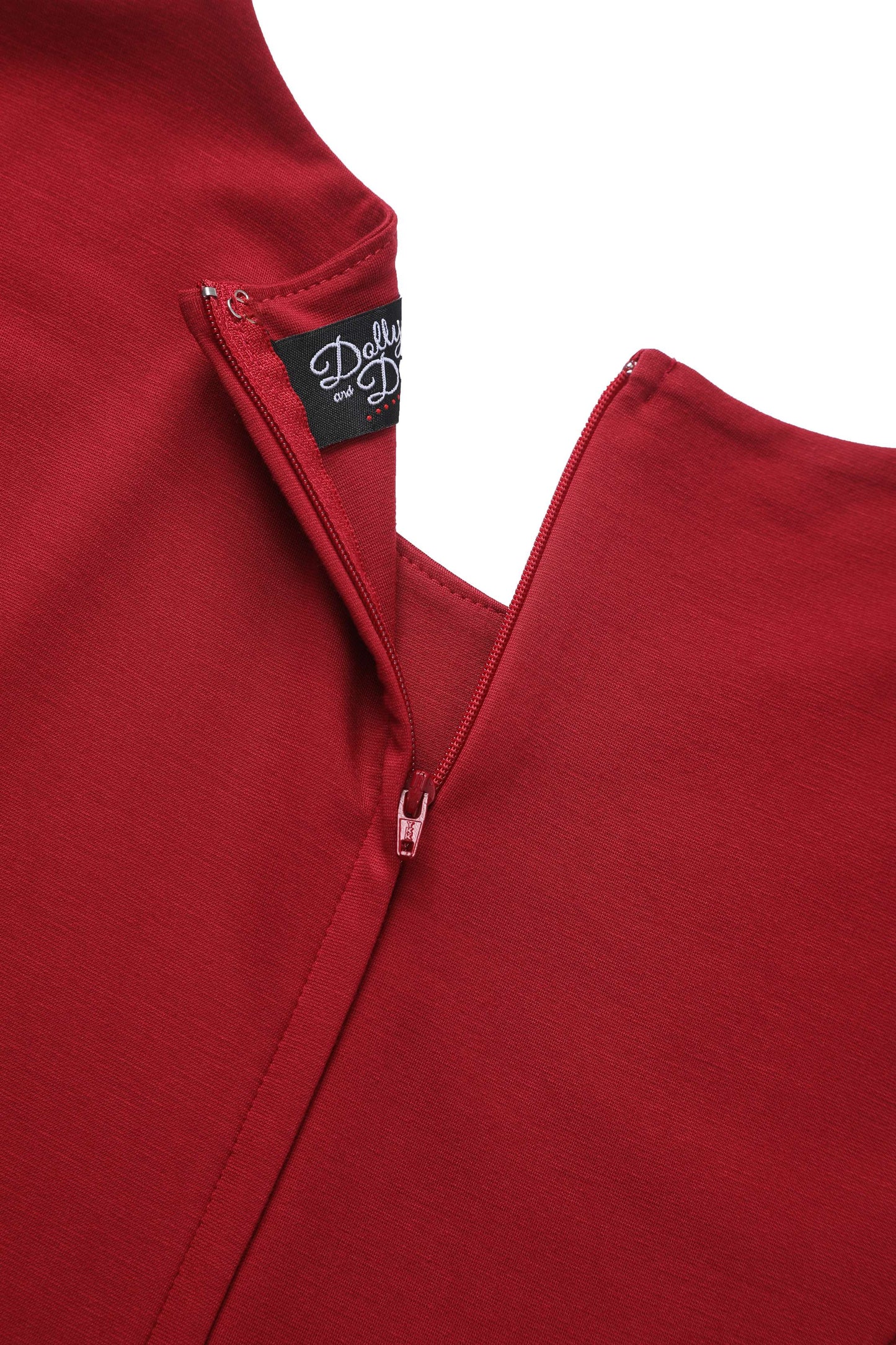 Beatrix Burgundy Formal Dress