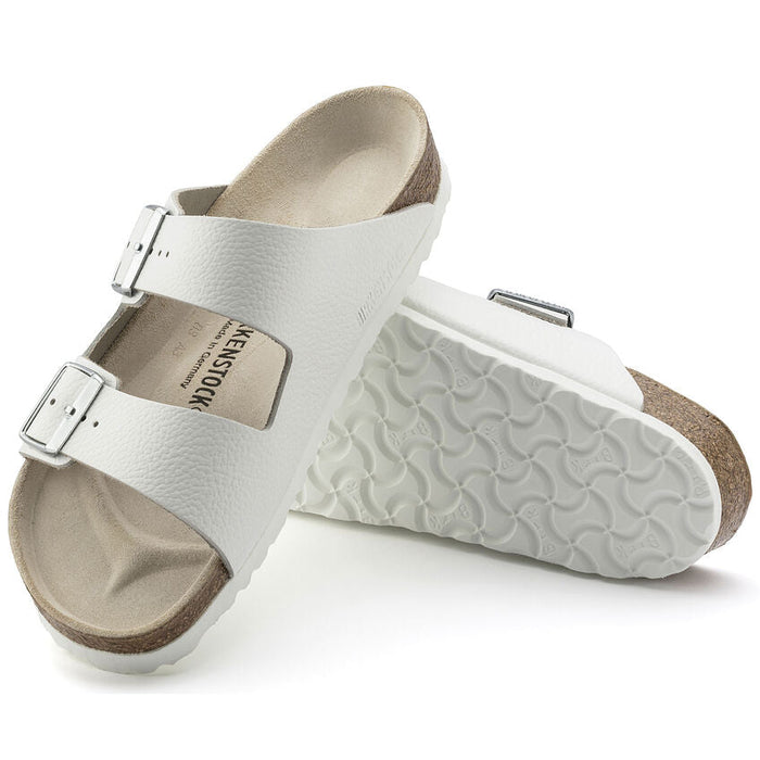 Birkenstock - Sandales Arizona - Cuir naturel - Blanc-Chaussures-0051133