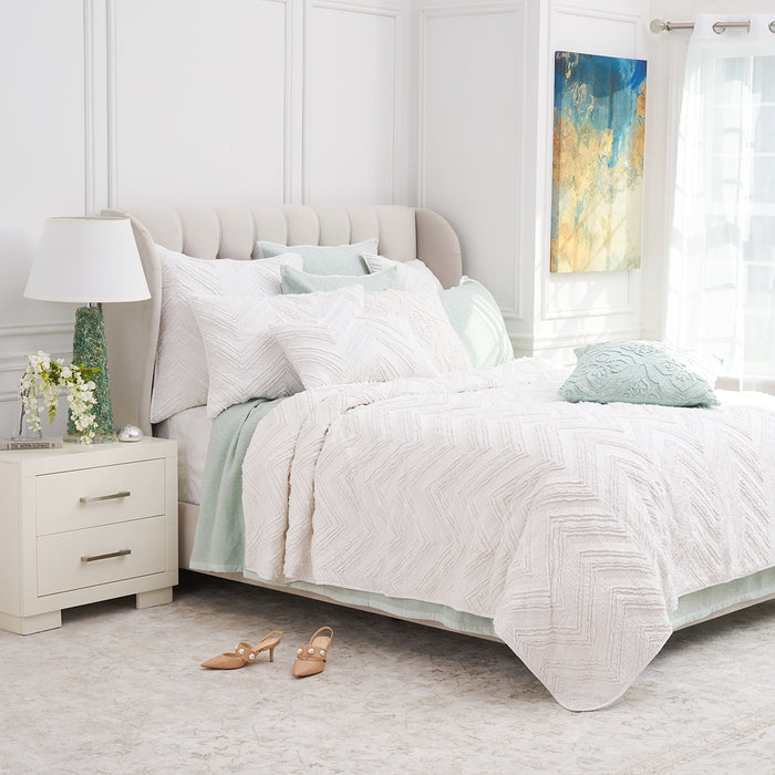 A Candlewick Dove Euro Sham.