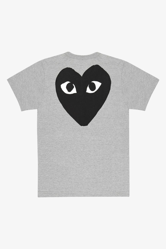 Comme Des Garçons Play - T-shirt AZ-T072 - Grey-T-shirts-AZ-T072