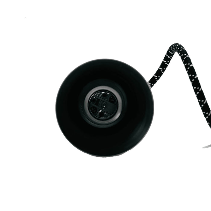 Conway Electric Spun Stainless Steel Pendant