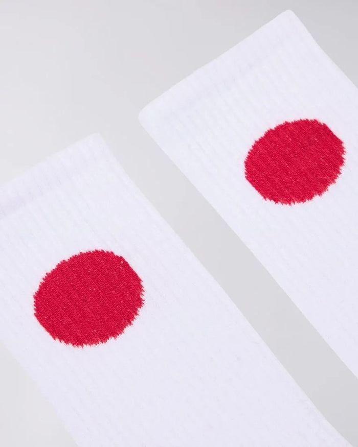 Edwin - Japanese Sun Socks X - White-Accessoires-I030554