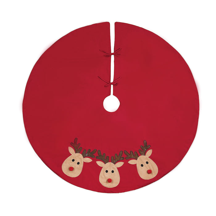 A Reindeer Games Tree Skirt.