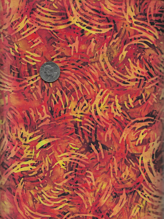 Swirl Geo Burnt Orange