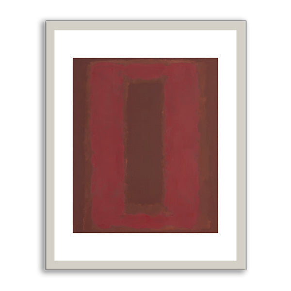 Untitled (Seagram Mural sketch) by Mark Rothko