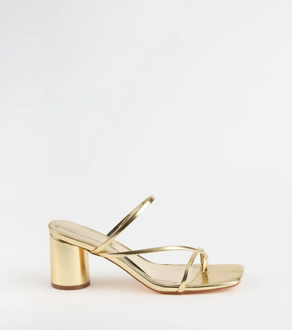 So Much Personality Strappy Block Heels