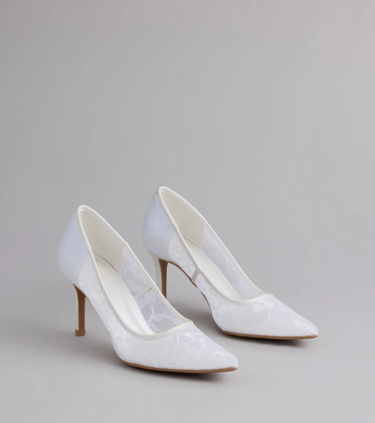 Romance Always Lace Stiletto Pumps