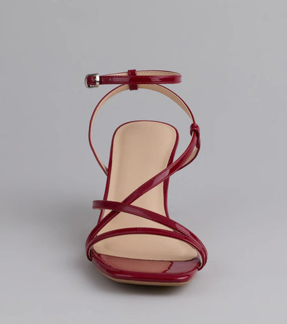 Simply Stunning Strappy Kitten Heels