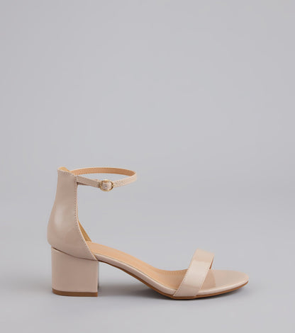 Effortlessly Everything Short Block Heels