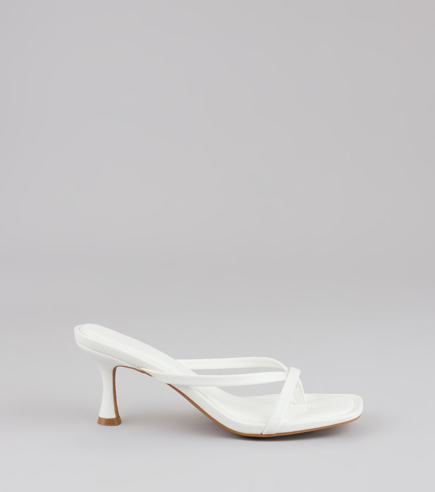 Sips And Sunshine Strappy Thong Mules