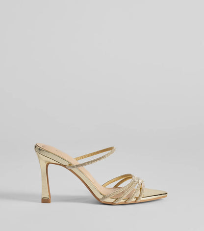 Endless Shine Rhinestone Stiletto Heels