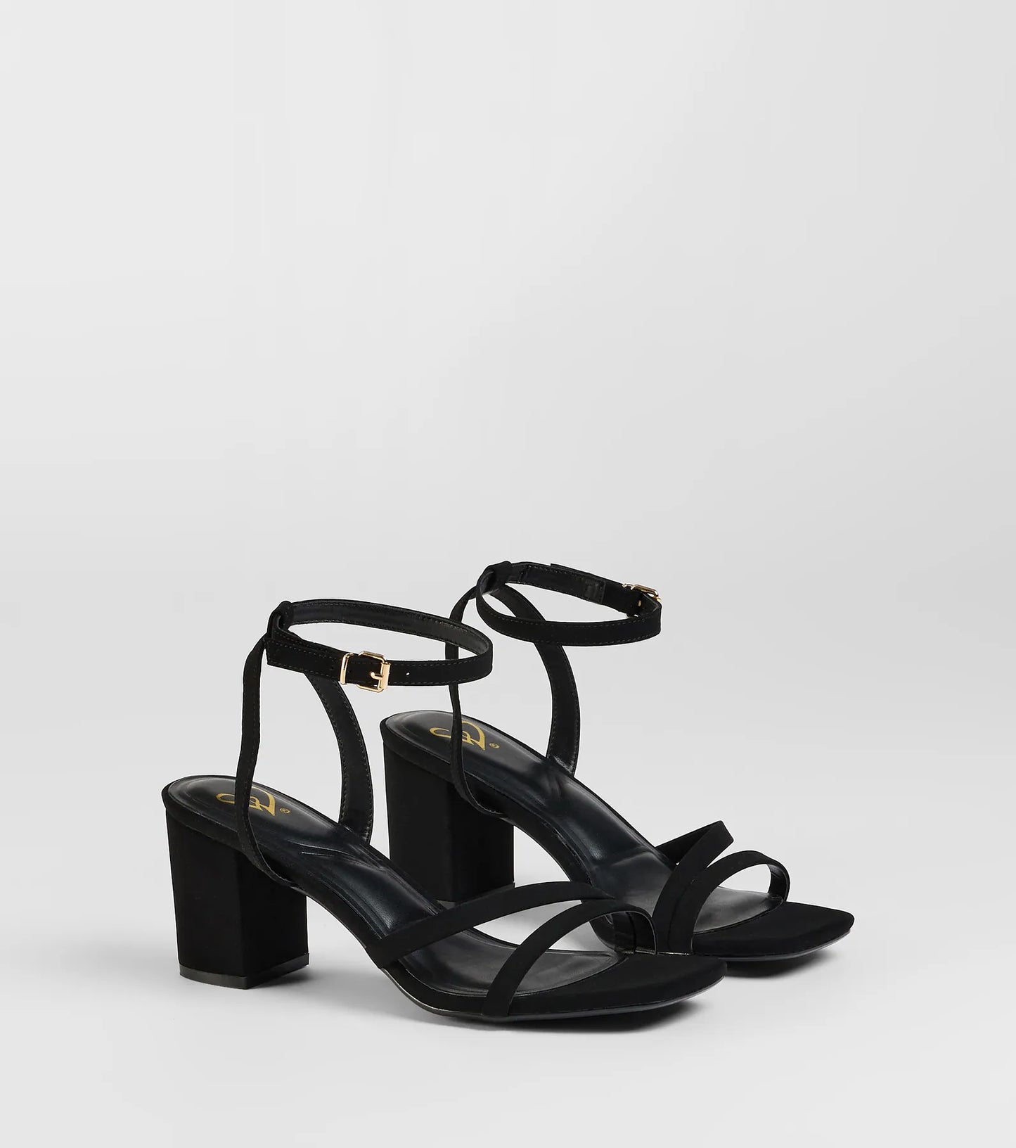 Step Into Chic Strappy Block Heels