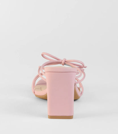 Finest Hour Bow Strappy Mules