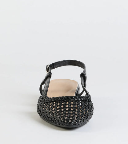 Feels Like Spring Braided Slingback Sandals