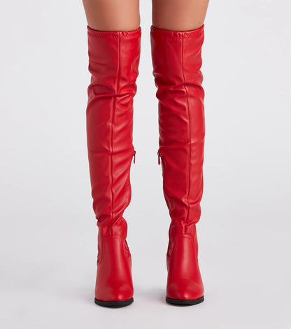 Made For Struts Over The Knee Boots