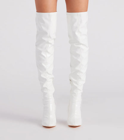 Smokin' Babe Thigh High Boots