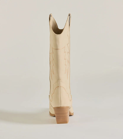 Country Girl Era Block Heel Western Boots