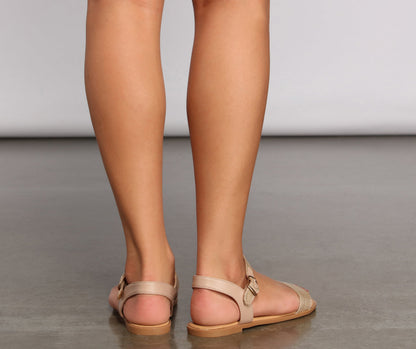 Summer Vibes Strappy Sandals