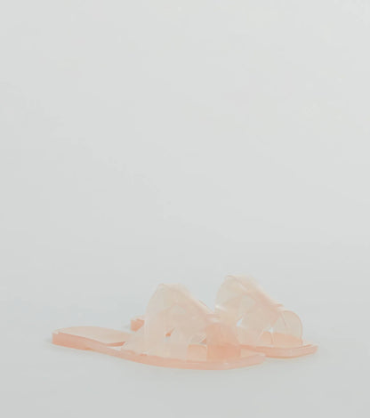 Playful Icon Flat Jelly Slide Sandals