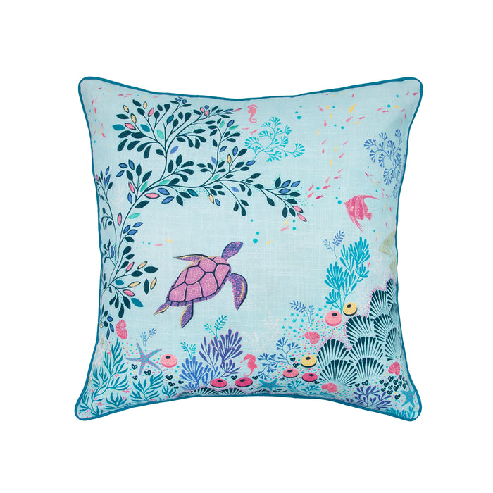 A 20in. x 20in. underwater pillow.