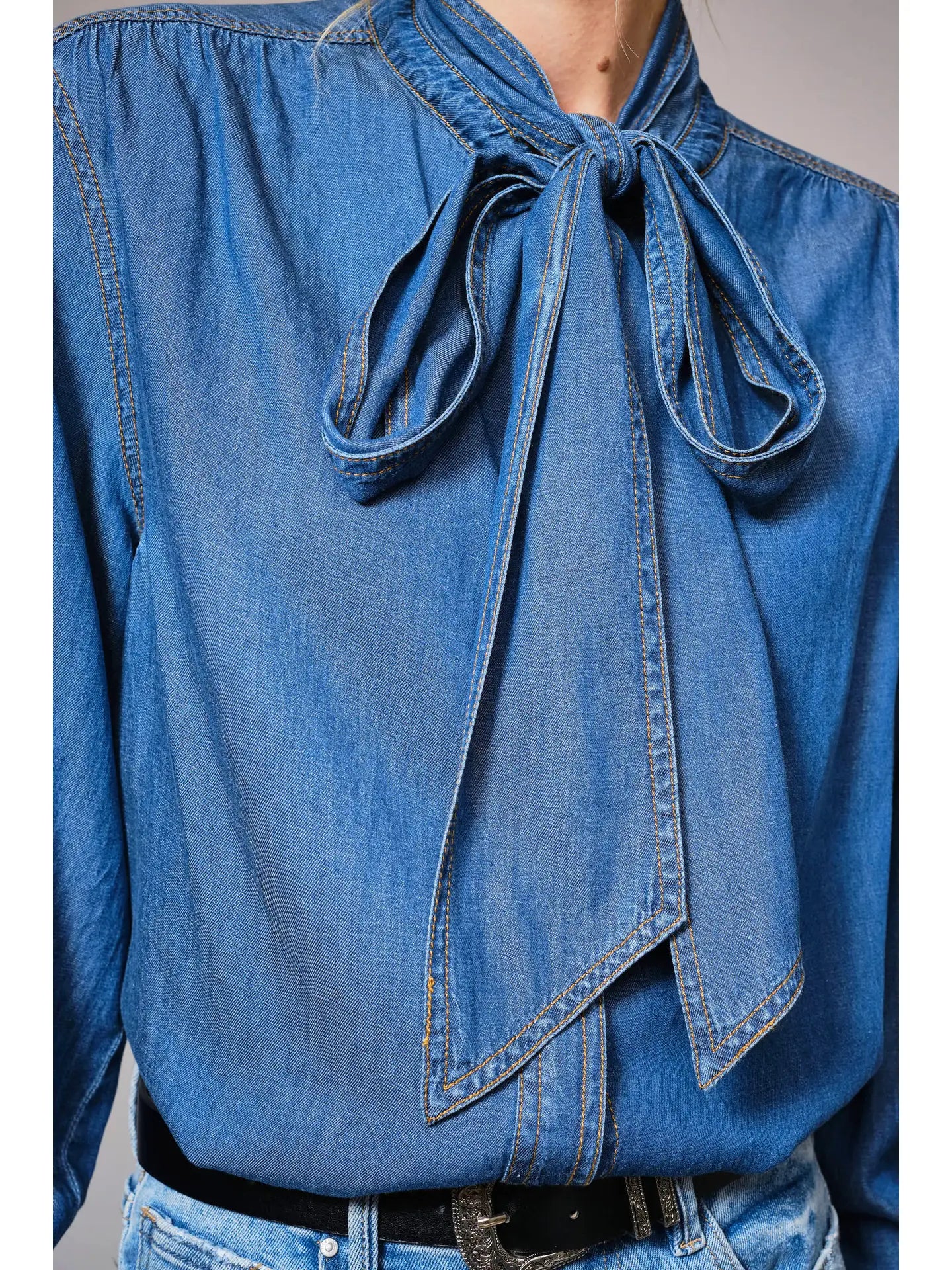 Sierra Denim Top