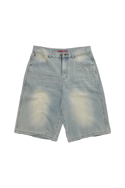 Light Wash Jumbo Jorts