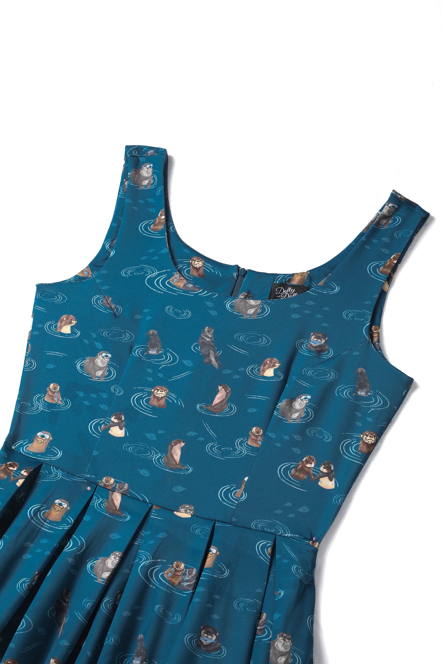 Amanda Blue Otter Family Tea Dress