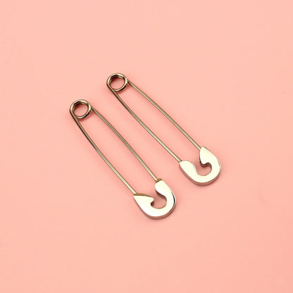 Pin it to Win it Safety Pin Earrings