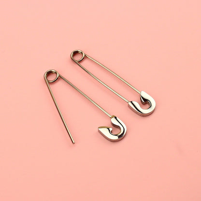 Pin it to Win it Safety Pin Earrings