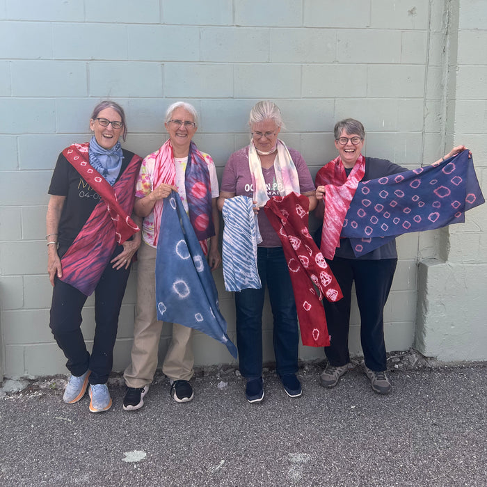 12.5.26 Intro to Shibori: Japanese Shaped Resist Dyeing with Ray Cooper (Copy)