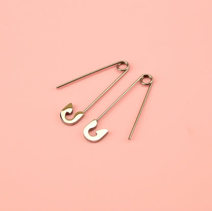Pin it to Win it Safety Pin Earrings