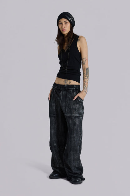 Gunmetal Wash Monster Joggers