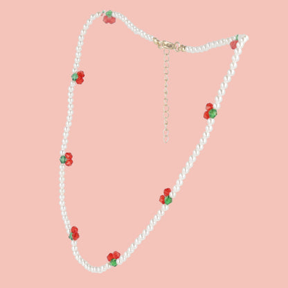 Pearlfectly Cherrific Necklace