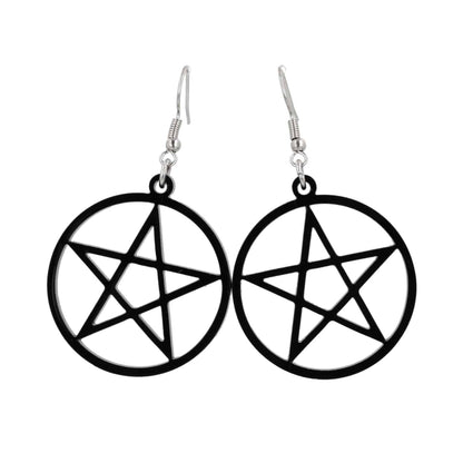 Pentacle Earrings