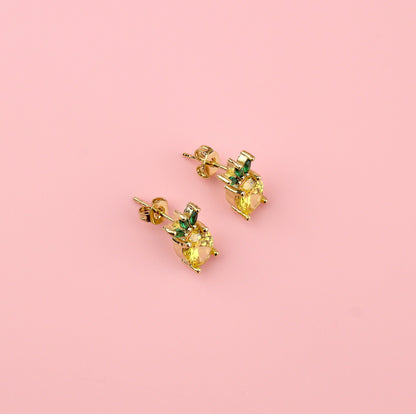 Pineapple Punch Stud Earrings