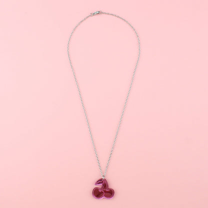 Pink Cherry Dream Necklace