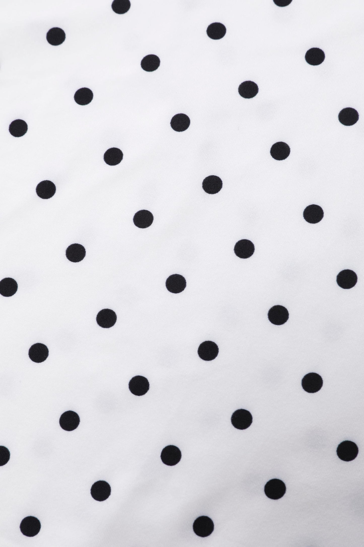 Matilda Polka Dot Wrap Dress in White