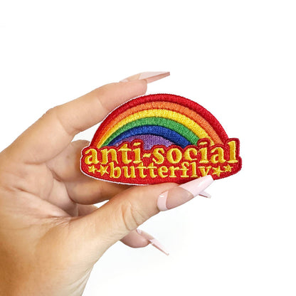 Anti-Social Butterfly Patch