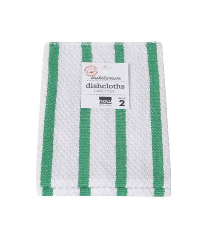 NOW Designs Greenbriar Basketweave Dishcloth at Culinary Apple