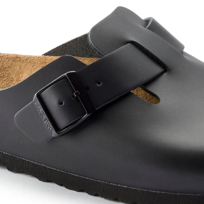 Birkenstock - Sabot Boston - Cuir Naturel - Noir-Chaussures-0060193