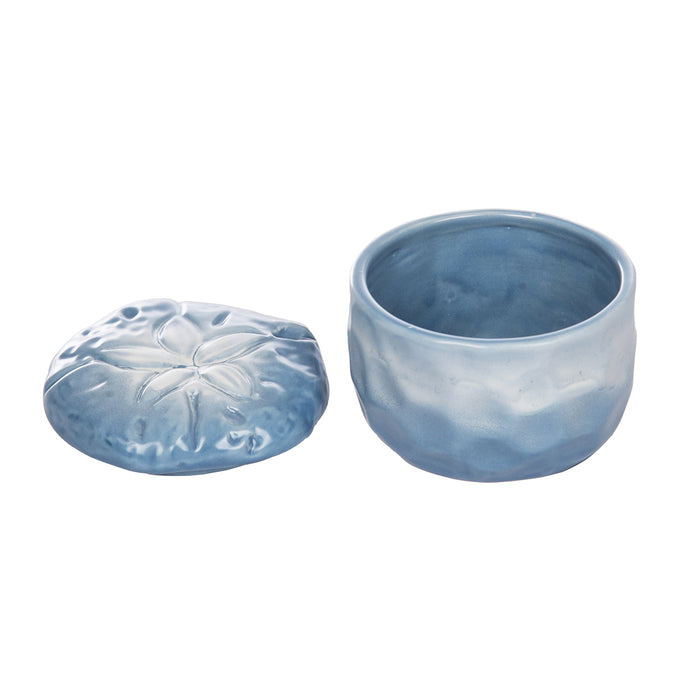 A Calming Seas Ceramic Container.