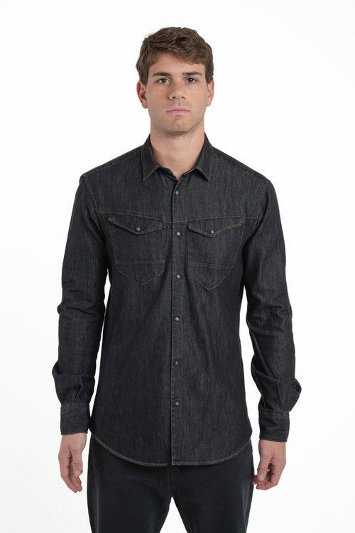 Camicia Denim regular Park BC FW26