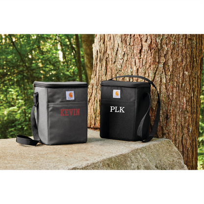 Carhartt® Vertical 12-Can Cooler - CT89032822 - Premium Lunch Boxes & Totes from Carhartt - Just $42.95! Shop now at Pat's Monograms