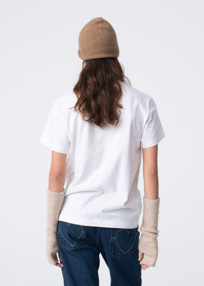 Carne Bollente - Yabba-Dabba-Do Me T-shirt - White-T-shirts-AW23ST0101