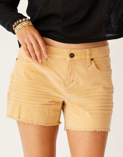 CARVE DESIGNS OAHU BUTTER WOMANS SHORT 4"