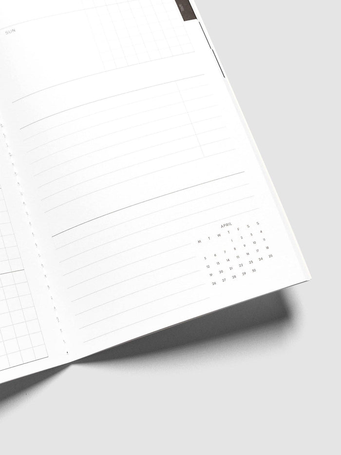 Cloth & Paper - 2027 Dated Travel Notebook Set | Weekly Horizontal | A5 Slim