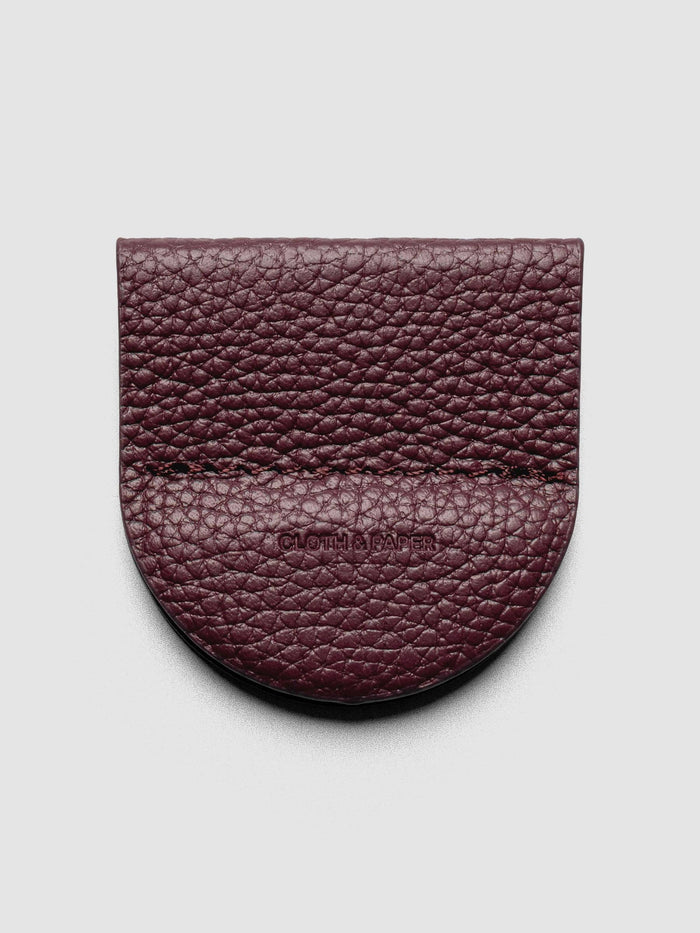 Cloth & Paper - Magnetic Bookmark | Pen Holder | Leather: Smoked Salt
