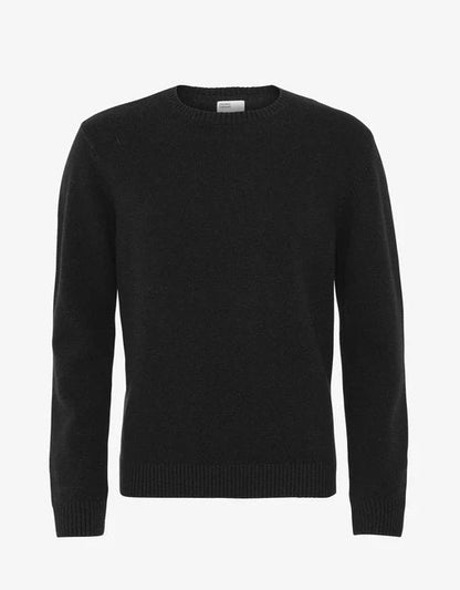 Colorful Standard - Classic Merino Wool Crew Deep Black-Pulls et Sweats-CS5083